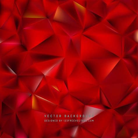 Red Low Poly Background Low Poly Free Vector Backgrounds Vector Free