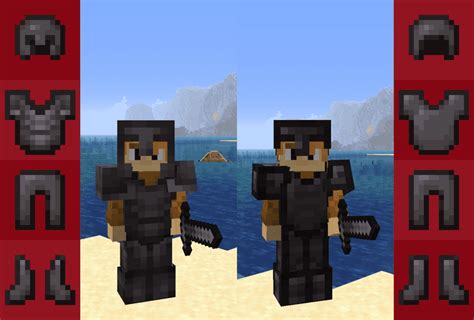 How To Make Netherite Armor Bedrock Edition Mcpebedrock Craft Images