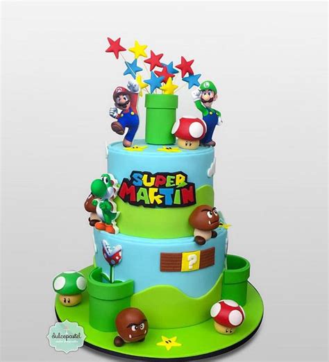 Torta De Mario Bros Cake Decorated Cake By Cakesdecor