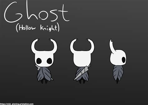 Nick Piening Ghostthe Knight Hollow Knight 3d Model