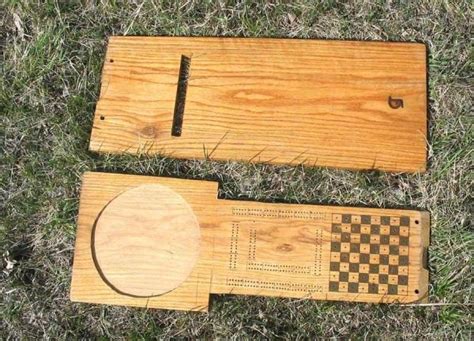 I'm sad the camping chair won't happen but this will be great when around the campfire! Country Lore: Nifty Folding Camp Chair/Game Board - DIY ...