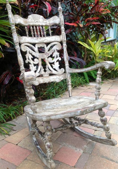Absolutely Beautiful Antique Rocking Chair By Zbestdistressed Shabby