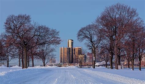 Detroit Winter Morning Photograph By Pat Eisenberger Fine Art America