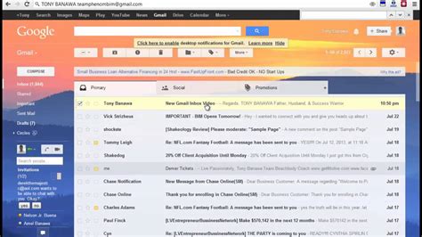 Organize New Gmail Inbox Tabs To Your Preference Youtube