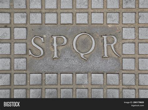 Latin Text Spqr That Image And Photo Free Trial Bigstock