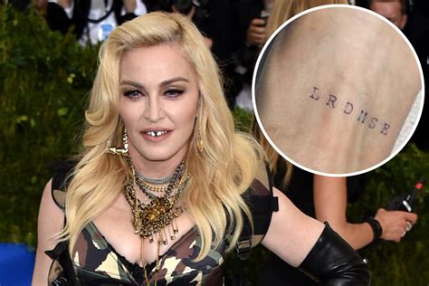 Madonna Debuts Her First Tattoo At 62