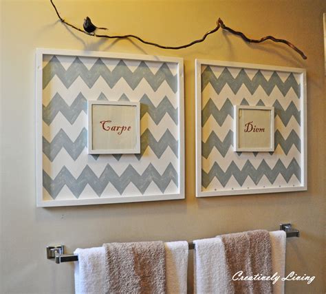 Using wall decor to get a child's room is often a fun and inexpensive way to add personality and magnificence with a room. Bathroom Wall Art - Creatively Living Blog