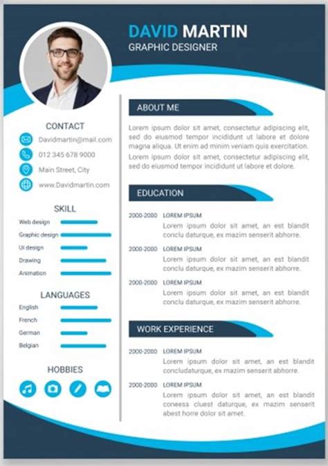 Perlu dicatat, cv yang menarik bukan berarti harus tampil berlebihan. √⊕ 5 Tutorial Membuat CV di Word yang Menarik