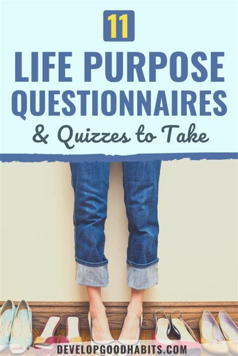 11 Life Purpose Questionnaires And Quizzes To Take In 2023 Freejoint