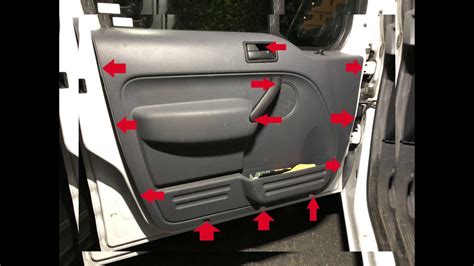 Ford Transit Connect Door Panel Removal Youtube