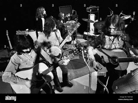 The Byrds Perform Live On Stage In London In 1970 L R Clarence White Gene Parsons Skip Battin