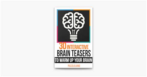 ‎30 Interactive Brainteasers To Warm Up Your Brain On Apple Books