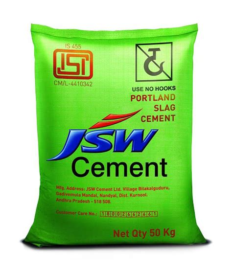 Buy Jsw Psc Cement 50 Kg Paper Packing Online At Low Price In India