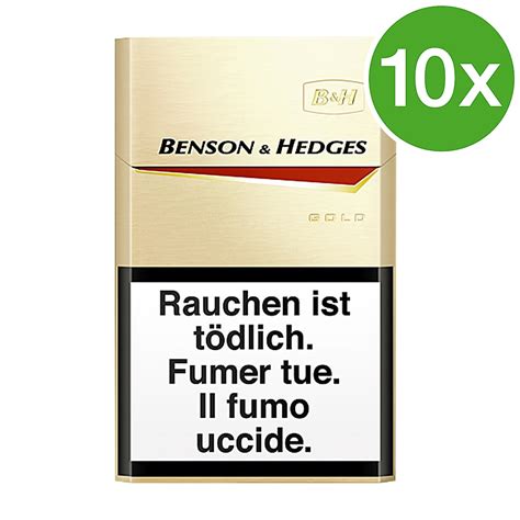 Acquista Benson And Hedges Gold · Sigarette · Box Migros