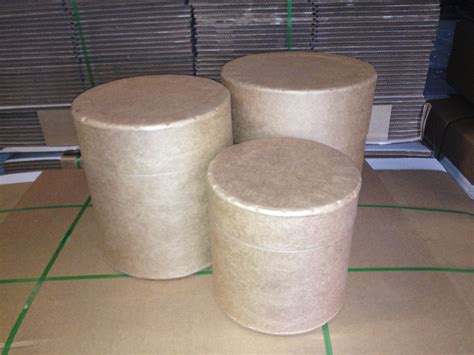 Cardboard Drums Or Barrels Fibre Material Pail Barrels Jugs Drum