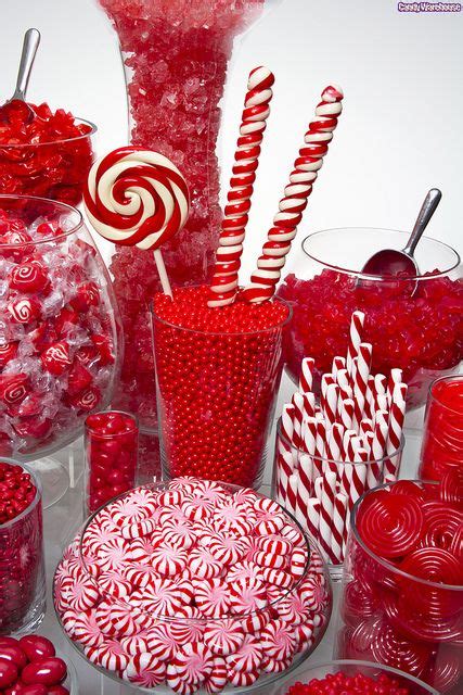 Red Candy Buffet Red Candy Buffet Christmas Candy Bar Red Candy