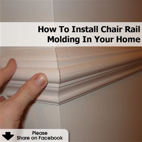 I used a tape measure, a pencil, a pneumatic brad nailer, a level, some liquid nail and a miter saw. How To Install Chair Rail Molding In Your Home