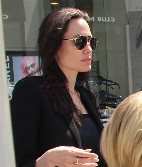 Angelina Jolie Takes Daughters Zahara And Shiloh Shopping