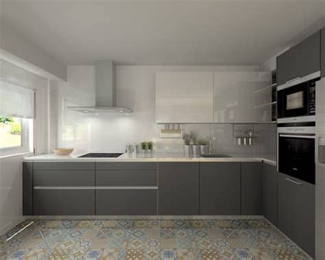 Las encimeras de cocina silestone están formadas por cuarzo cristalizado al cual se le añaden resinas y otros elementos con el fin de conseguir distintos acabados. Modelo Line E Gris y Line L Blanco | Encimera Silestone ...