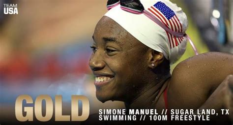 Simone Manuel Makes History As The First African American Woman To Win
