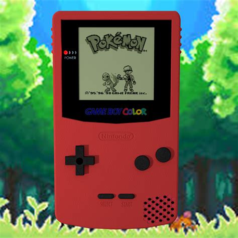 Artstation Gameboy Color Pokémon Red Version