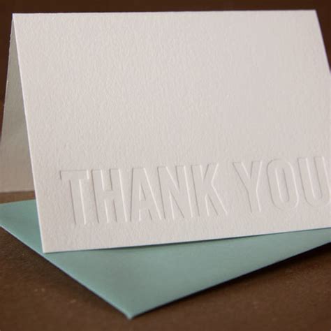 Simple kraft paper custom business logo message thank you card. 30+ Modern Thank You Cards - Design Milk