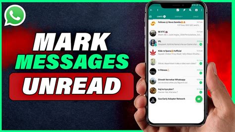 How To Mark Message As Unread On Whatsapp 2024 Youtube