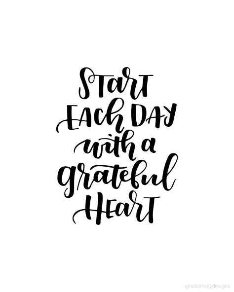 Start Each Day With A Grateful Heart Lets Diy It All With Kritsyn