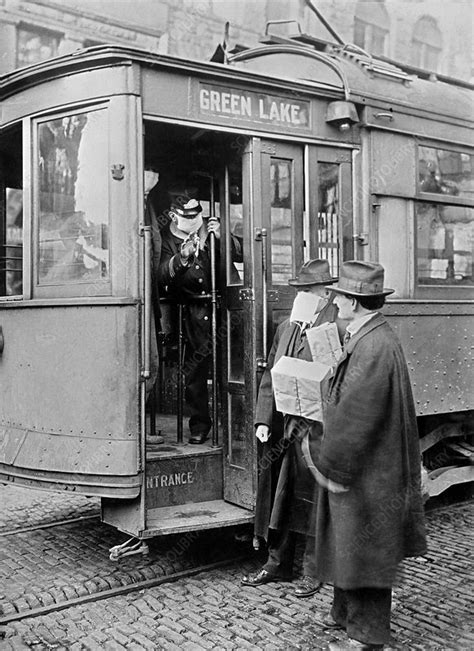 Refusing Streetcar Passengers Usa 1918 Stock Image C0021233