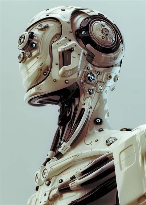 Futuristic Robot Source Arte Robot Robot Art