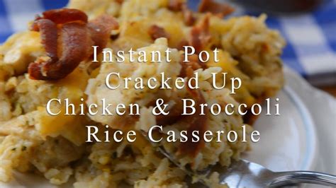 Prime rib roast is sometimes called standing rib roast and refers to the 6th to 12th rib section of the rib primal from a beef cow. Instant Pot Cracked Up Chicken and Broccoli Casserole Video | Instant pot, Instant pot chinese ...