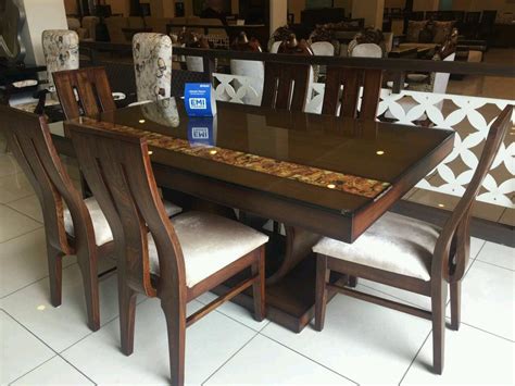 Rectangular Wooden Teak Dining Table ( 6 - Seater ) at Rs 51400/set in