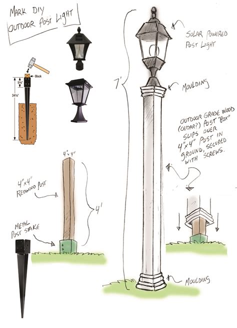 Wooden Lamp Post Ideas Amazing Design Ideas