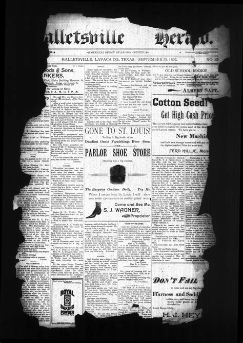 Halletsville Herald. (Hallettsville, Tex.), Vol. [26], No. 35, Ed. 1