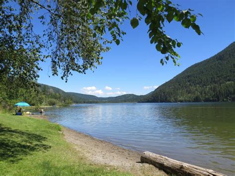 Paul Lake Provincial Park Campground Kamloops British Columbia