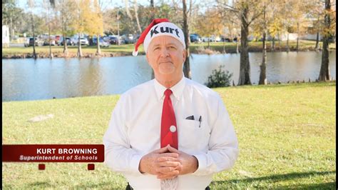 Holiday Message From Superintendent Kurt Browning Youtube