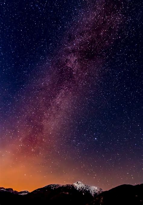 Starry Night Sky Background Images