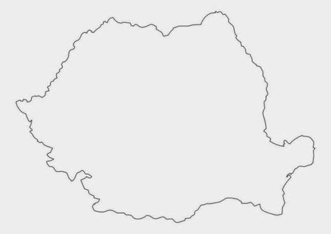 Baza cartografică geologică a româniei. Harta Romaniei Contur De Desenat