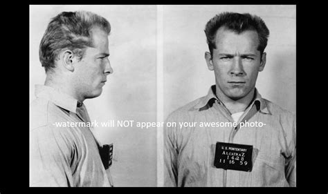 1959 Whitey Bulger Mug Shot Photo Alcatraz Prison Gangster Mobster Mafia Boss Ebay