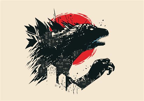 Godzilla Logo Vector Art Icons And Graphics For Free Download