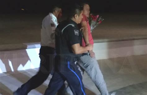 Detenido por agredir a una mujer y a policías Desde el Balcon