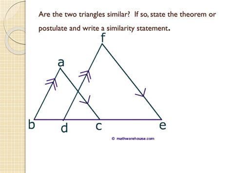 PPT - 8.3: Proving Triangles Similar PowerPoint Presentation, free download - ID:2343616