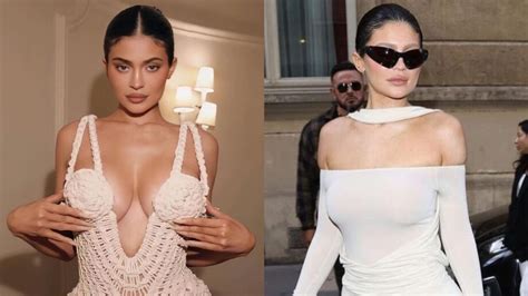 kylie jenner s mind blowing attire from paris fashion week is a treat for fans check out