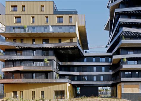 Inoxia Apartments Feature Jagged Wraparound Balconies Building