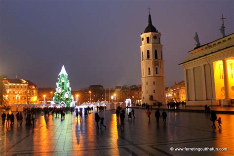 Is the old town of vilnius a world heritage site? An Enchanted Christmas in Vilnius, Lithuania - Ferreting ...