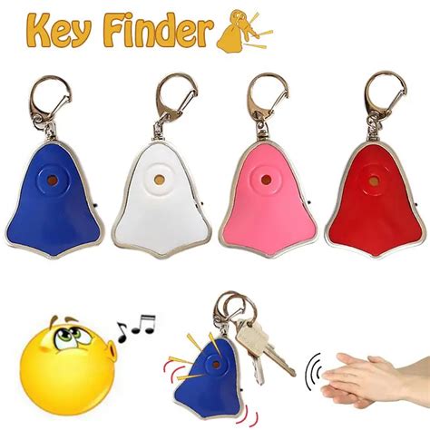 Rondaful Mini Anti Lost Whistle Key Finder Flashing Beeping Remote Kids
