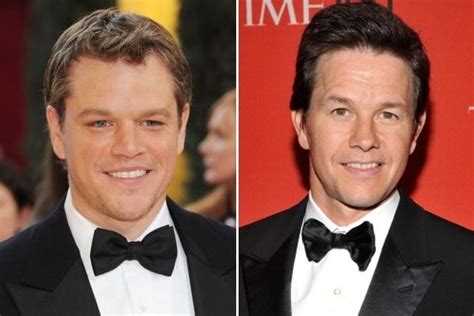 He appeared for a minute in mystic pizza (love that movie) he's also had a role in the remake of ocean's eleven, as well as ocean's twelve and ocean's thirteen. NasBank Blog: Mark Wahlberg Mistaken For Matt Damon By Fan