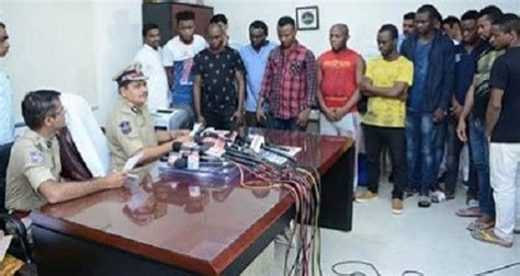 Video 10 Nigerians Arrested In India Over Fake Funds Transfer And Online Scam Crime Nigeria