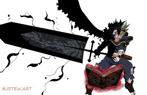 Asta Anti Magic Sword Black Divider By Jstew92 On Deviantart