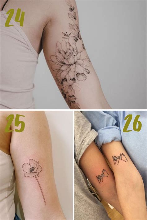 31 Bicep Tattoo Ideas For Women Tattooglee Inner Arm Tattoos Arm